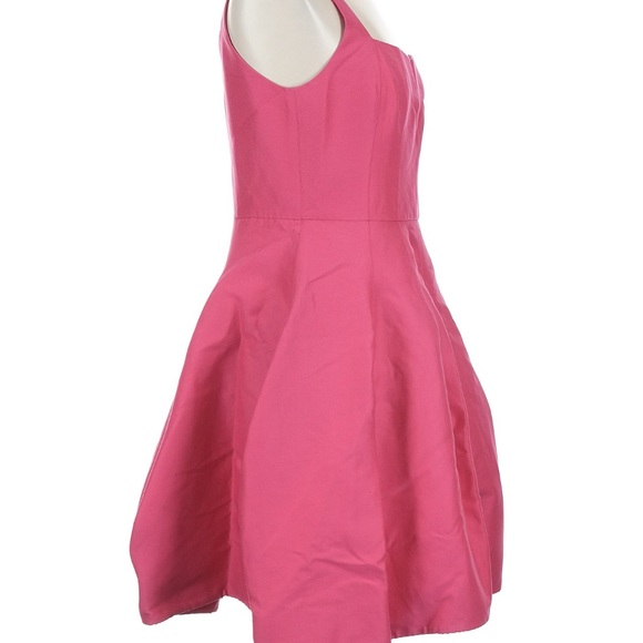 Halston Heritage Fit and Flare Pink Sleeveless Dress - Picture 8 of 9